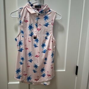 Bad Birdie Women’s Sleeveless Polo